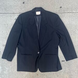 Vintage black Pendleton women blazer